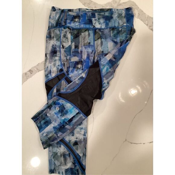 Lululemon Pace 21” Sz 10 Sun Dazed Multi Leggings - Picture 4 of 11